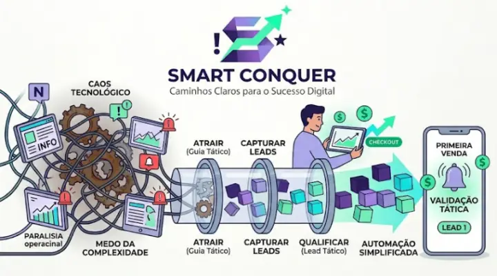 Sistemas de Conversão Operacionais — Como Simplificar sua Primeira Venda com Automação