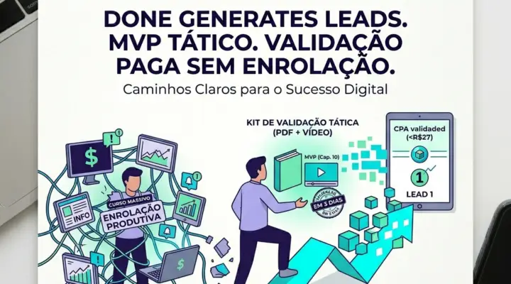 Done Generates Leads: Como Validar seu Infoproduto com um MVP Vendável